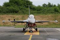 FA-134 @ LFBD - Belgian Air Force SABCA F-16AM Fighting Falcon, Flight line, Bordeaux-Mérignac BA 106 (LFBD-BOD) Open day 2017 - by Yves-Q
