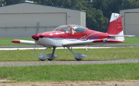 N47PL @ KDTN - Taxiway Foxtrot at DTN - by Carl Hennigan