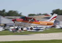N42538 @ KOSH - Cessna 182L landing at Airventure. - by Eric Olsen