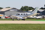N214GF @ OSH - 2008 Piper PA-46R-350T, c/n: 4692008 - by Timothy Aanerud