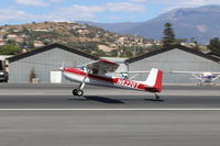 N6220T @ SZP - 1964 Cessna 150E, Continental O-200 100 Hp, first landing Rwy 22 - by Doug Robertson