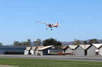 N6220T @ SZP - 1964 Cessna 150E, Continental O-200 100 Hp, balked landing Rwy 22 flyover - by Doug Robertson
