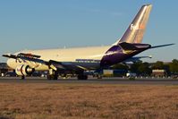 N730FD @ KBOI - Landing roll out on RWY 10R. - by Gerald Howard