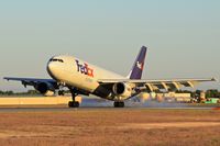 N730FD @ KBOI - Touch down on RWY 10R. - by Gerald Howard