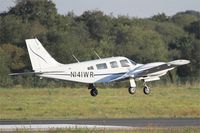 N141WR @ LFRB - Piper PA-34-220T, On final rwy 07R, Brest-Bretagne airport (LFRB-BES) - by Yves-Q