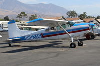 N9934N @ SZP - 1975 Cessna 180J SKYWAGON, Continental O-470 230 Hp - by Doug Robertson