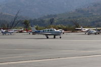 N3060W @ SZP - 1973 Beech A36 BONANZA, Continental IO-520-B 285 Hp, takeoff roll Rwy 22 - by Doug Robertson