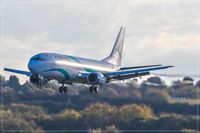 TC-TLD @ EDDR - Boeing 737-4Q8 - by Jerzy Maciaszek