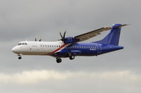 G-IACY @ EGSH - Landing at Norwich. - by Graham Reeve