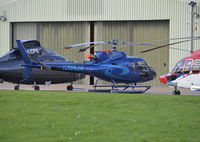 N506JA @ EGLD - Airbus Helicopters AS-350B-3 Ecureuil at Denham. - by moxy