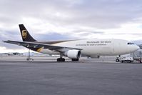 N168UP @ KBOI - Parked on the UPS ramp. - by Gerald Howard