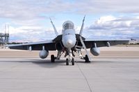 164241 @ KBOI - Slight problem with right main gear. VMFAT-101 Sharpshooters, NAS Miramar, CA. - by Gerald Howard