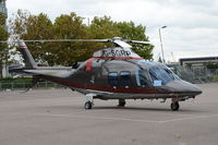 G-SGRP @ EGLC - Parked at the ExCel Centre London, for Helitech 2017. - by Graham Reeve