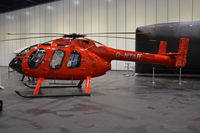 G-NTAR @ EGLC - Parked inside the ExCel Centre, London, for Helitech 2017.
