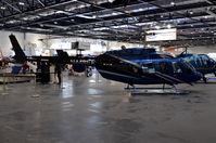 N448EA @ EGLC - Parked inside the ExCel Centre, London, for Helitech 2017. - by Graham Reeve