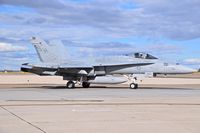 164025 @ KBOI - Taxing to RWY 28L.  VMFAT-101 Sharpshooters, NAS Miramar, CA.