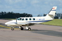 HB-LUV @ EGSH - Just landed at Norwich. - by Graham Reeve