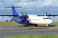 G-IACY @ EGSH - Just landed at Norwich. - by Graham Reeve
