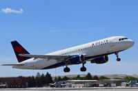 N309US @ KBOI - Departing RWY 28L. - by Gerald Howard