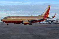 N711HK @ KBOI - Taxiing from the gate. - by Gerald Howard