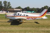 N6743F @ KOSH - Piper PA-28-151 - by Mark Pasqualino