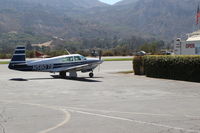 N58079 @ SZP - 1987 Mooney M20J 201LM (Lean Machine), Lycoming IO-360-A3B6D 200 Hp, at Fuel Dock - by Doug Robertson