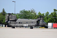91-00262 @ KBOI - 168th AV REG, Oregon Army National Guard. Rebuilt from old 47C #70-15003. - by Gerald Howard