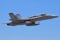 165191 @ KBOI - Departing RWY 28L. VMFA-232 Red Devils, NAS Miramar, CA.
