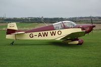 G-AWWO @ X3CX - Just landed at Northrepps.