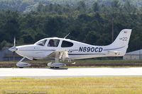 N890CD @ KBAF - Cirrus SR22  C/N 591, N890CD