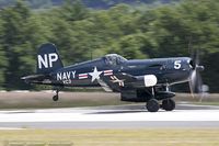 N45NL @ KBAF - Chance Vought F4U-5NL Corsair  C/N 124692C, NX45NL