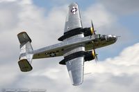 N2825B @ KBAF - North American RB-25 Mitchell Miss Hap  C/N 62-2837, NL2825B
