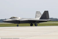 09-4187 @ KDOV - F-22 Raptor 09-4187 FF from 94th FS Hat in the Ring 1st FW Langley AFB, VA - by Dariusz Jezewski www.FotoDj.com