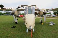 F-AZKM @ LFFQ - North American OV-10B Bronco, Static display, La Ferté-Alais airfield (LFFQ) Airshow 2016 - by Yves-Q
