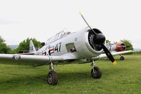 F-AZRB @ LFFQ - North American SNJ-5 Texan, Static park, La Ferté-Alais airfield (LFFQ) Airshow 2016 - by Yves-Q