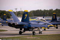 163468 @ KYIP - F/A-18D Hornet 163468 C/N 0691 from Blue Angels Demo Team  NAS Pensacola, FL