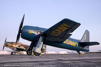 N68RW @ KYIP - Grumman F8F-2 Bearcat Bella  C/N 121776, N68RW - by Dariusz Jezewski www.FotoDj.com