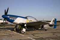 N5427V @ KYIP - North American F-51D Mustang Petie 2nd  C/N 44-72942, NL5427V