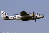 N3774 @ KYIP - North American B-25D Mitchell Yankee Warrior  C/N 43-3634 - Yankee Air Museum, N3774
