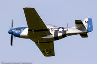 N5427V @ KYIP - North American F-51D Mustang Petie 2nd  C/N 44-72942, NL5427V