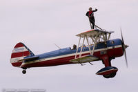N4442N @ KYIP - Boeing A75N1(PT17) Stearman  C/N 75-7893, N4442N