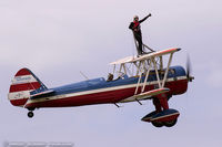 N4442N @ KYIP - Boeing A75N1(PT17) Stearman  C/N 75-7893, N4442N