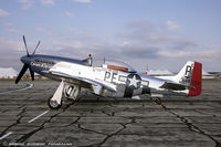 N151BW @ KYIP - North American P-51D Mustang Cripes A'Mighty IV  C/N 44-74813, NL151BW