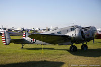 N214CR @ KOSH - Beech AT-11 Kansas Tantalizing Takeoff  C/N 41-9486, N214CR