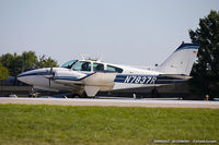N7837R @ KOSH - Beech D55 Baron  C/N TE-675, N7837R - by Dariusz Jezewski www.FotoDj.com
