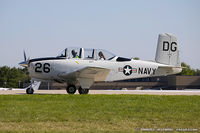 N834G @ KOSH - Beech A45 (T-34A) Mentor  C/N CCF34-95, N834G - by Dariusz Jezewski www.FotoDj.com