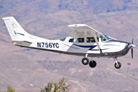 N756YC @ KBOI - Landing RWY 10R. - by Gerald Howard