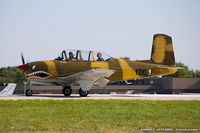 N44007 @ KOSH - Beech A45 (T-34A) Mentor  C/N G-126, N44007 - by Dariusz Jezewski  FotoDJ.com