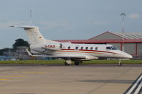 D-CHLR @ EGSH - Just landed at Norwich. - by Graham Reeve