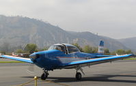 N8776H @ SZP - 1947 North American NAVION, Continental IO-520 285 Hp upgrade, taxi to Rwy 22-Young Eagles flight - by Doug Robertson